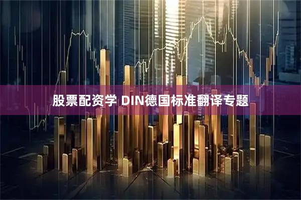 股票配资学 DIN德国标准翻译专题